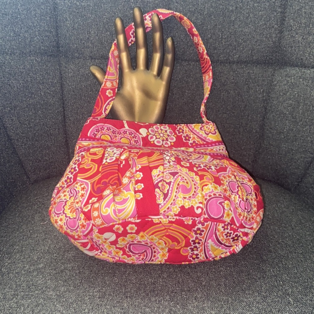 Vera Bradley Raspberry Fizz Handbag *Retired Patt… - image 3